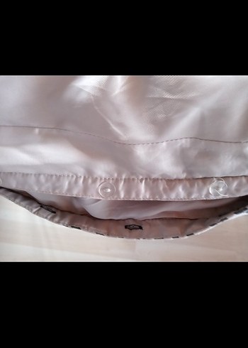 Kapüşonlu Gri Zebra Desenli Kısa Kadın Kürkü - Görsel 8