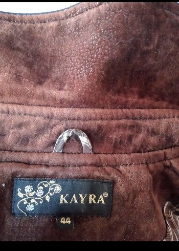 Düğmeli Kahverengi Kadın Süet Uzun Kaban - Görsel 6