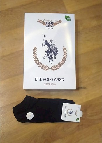 U.S. Polo Assn. 125 Yıl corapi Bej.  kokulu - Görsel 4