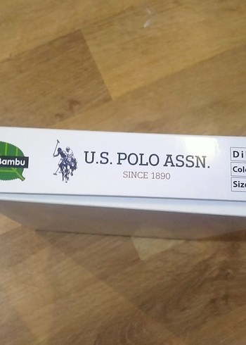 U.S. Polo Assn. 125 Yıl corapi Bej.  kokulu - Görsel 3