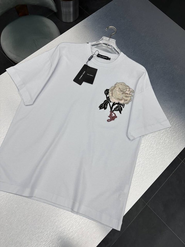 Renkli Baskılı Erkek Kısa Kollu Tişört - Görsel 4