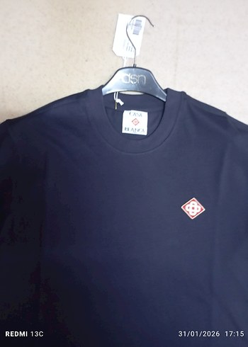 oversiz Lacivert Erkek Kısa Kollu Tişört serlil - Görsel 2