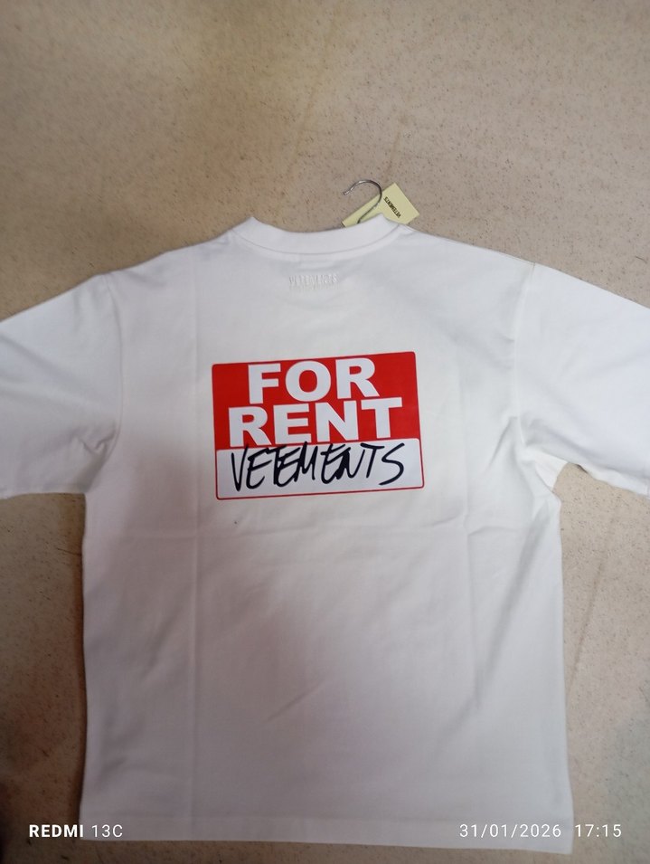 oversiz Beyaz Erkek Baskılı Kısa Kollu Tişört seril - Görsel 2