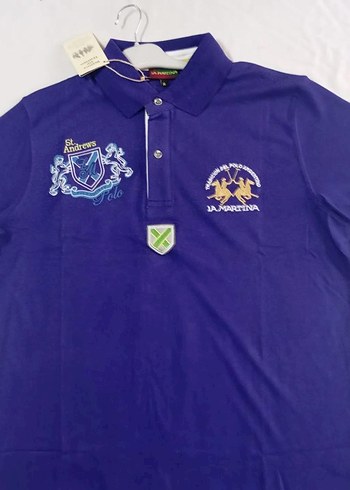 Kahverengi Çizgili Erkek Polo Tişört - Görsel 8