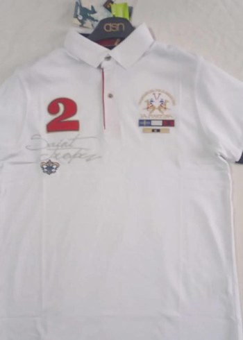 Kahverengi Çizgili Erkek Polo Tişört - Görsel 2