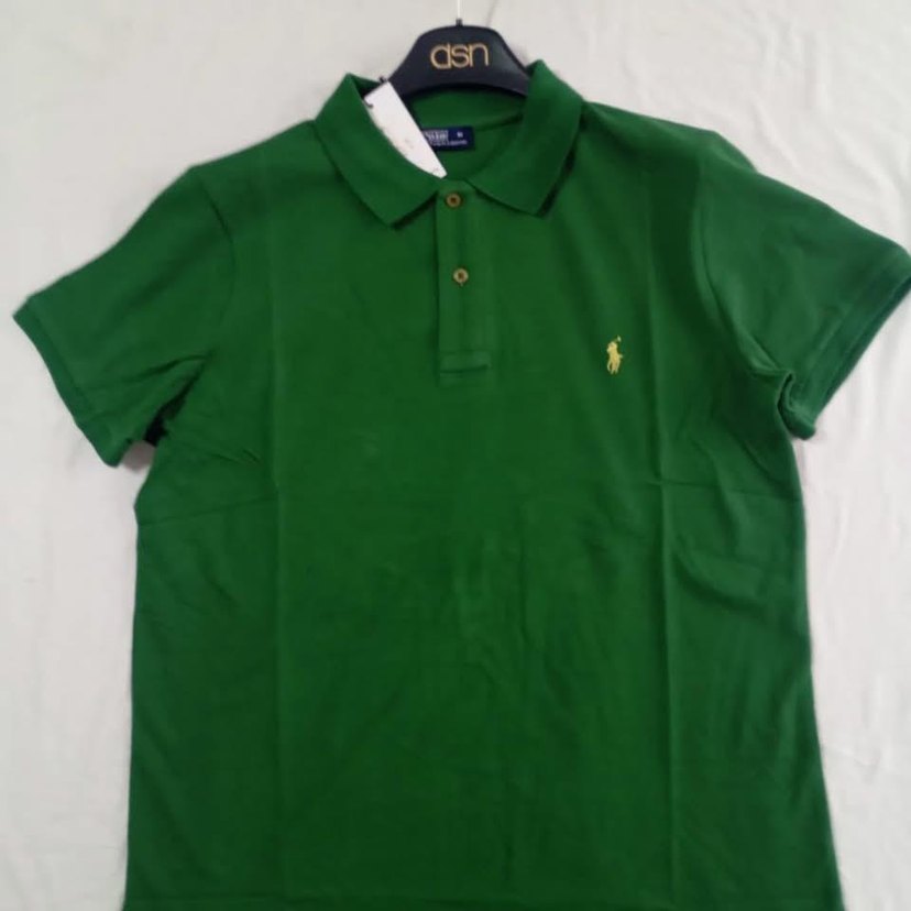 Kahverengi Çizgili Erkek Polo Tişört - Görsel 3