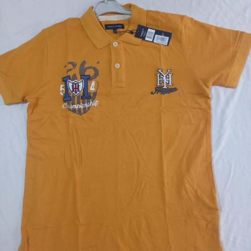 Kahverengi Çizgili Erkek Polo Tişört - Görsel 5