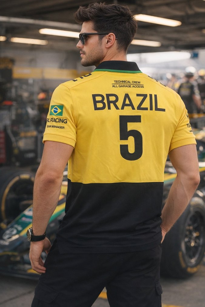 Brezilya erkek t shirt serili - Görsel 2