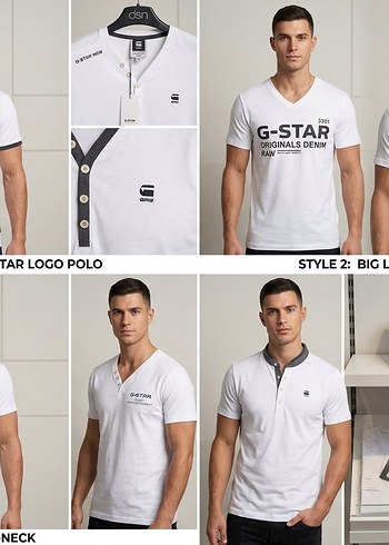Diğer G Star Erkek V Yaka Tisort