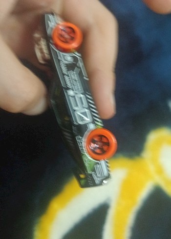 Koyu Haki Renkli Oyuncak Araba - Görsel 4