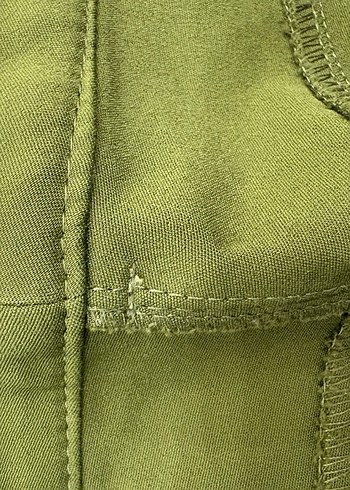 Perspective Düz Kesim Haki Pantolon /40 - Görsel 3