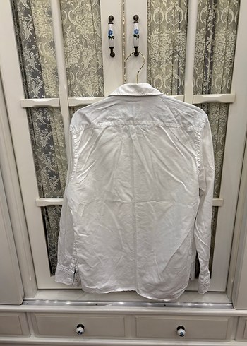 Beymen Clup Erkek Beyaz Slim Fit Gömlek /M - Görsel 3