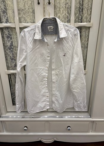 Beymen Clup Erkek Beyaz Slim Fit Gömlek /M - Görsel 2