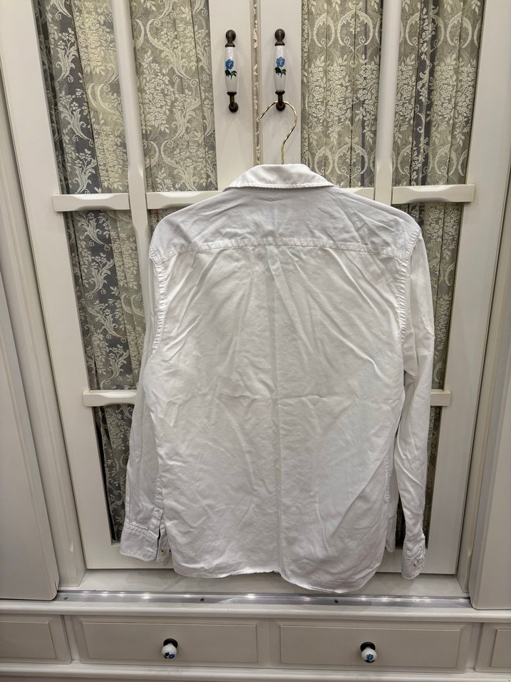 Beymen Clup Erkek Beyaz Slim Fit Gömlek /M - Görsel 3