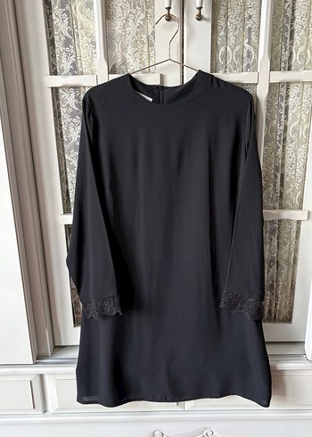 Siyah Şık Tunik Yelek Takım - Görsel 3