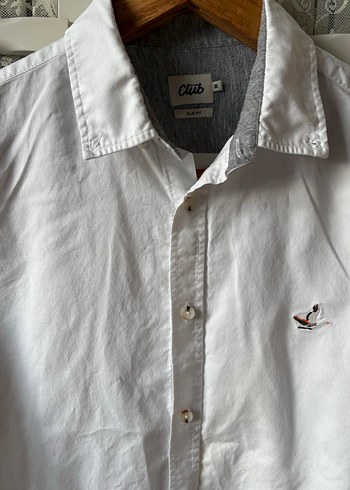 Erkek Beyaz Gömlek - Görsel 7