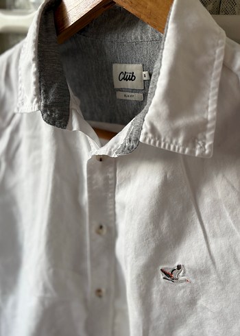 Erkek Beyaz Gömlek - Görsel 4