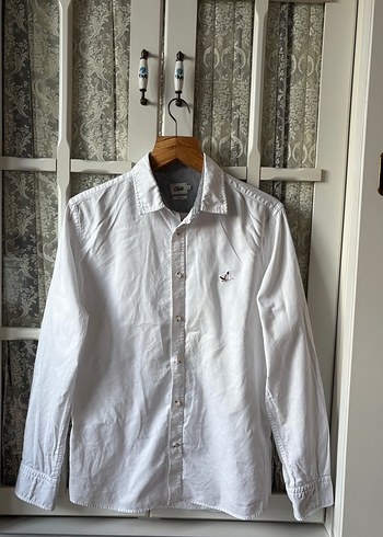 Erkek Beyaz Gömlek - Görsel 3
