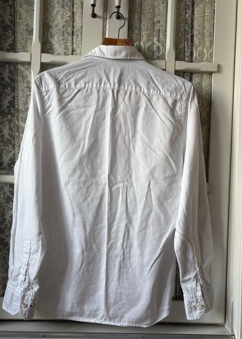 Erkek Beyaz Gömlek - Görsel 8