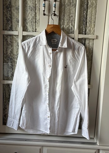 Erkek Beyaz Gömlek - Görsel 2