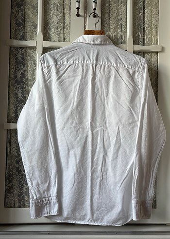Erkek Beyaz Gömlek - Görsel 10