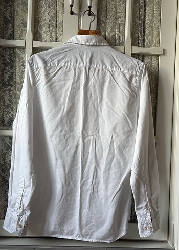 Erkek Beyaz Gömlek - Görsel 9