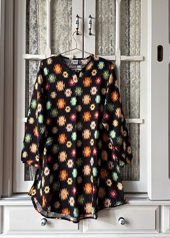 Bohem Renkli Tunik - Görsel 3