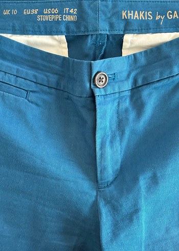 Kadın Mavi Regular Fit Denim Pantolon - Görsel 4