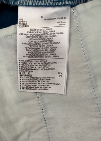 Kadın Mavi Regular Fit Denim Pantolon - Görsel 8