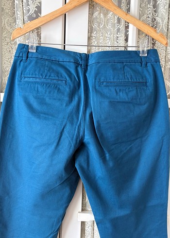 Kadın Mavi Regular Fit Denim Pantolon - Görsel 6