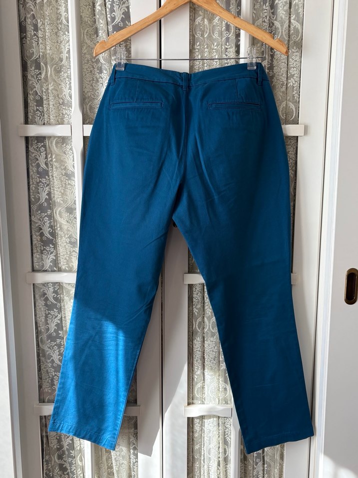 Kadın Mavi Regular Fit Denim Pantolon - Görsel 5