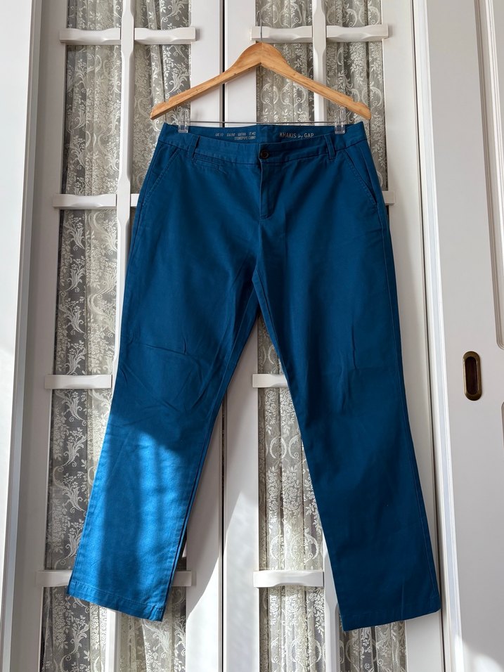 Kadın Mavi Regular Fit Denim Pantolon - Görsel 2