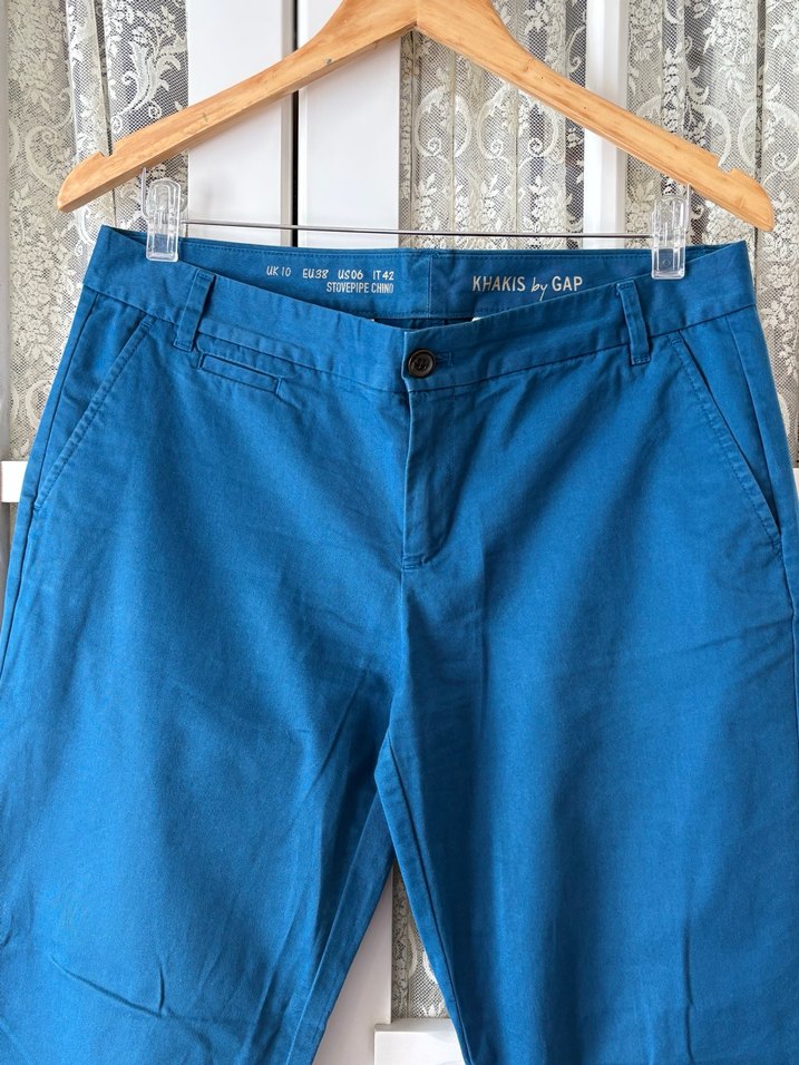 Kadın Mavi Regular Fit Denim Pantolon - Görsel 3