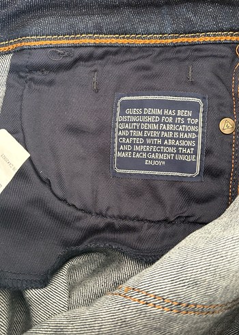 Guess Kadın Lacivert Denim Pantolon - Görsel 13