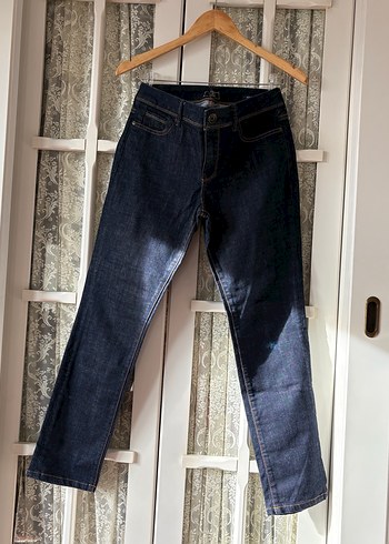 Guess Kadın Lacivert Denim Pantolon - Görsel 2
