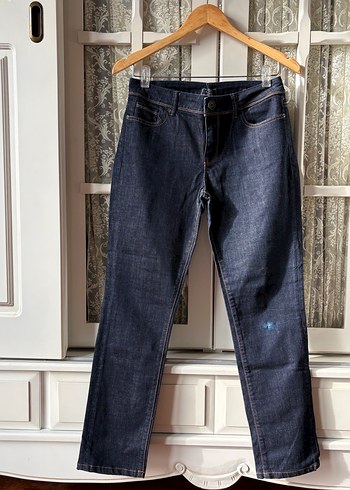Guess Kadın Lacivert Denim Pantolon - Görsel 3
