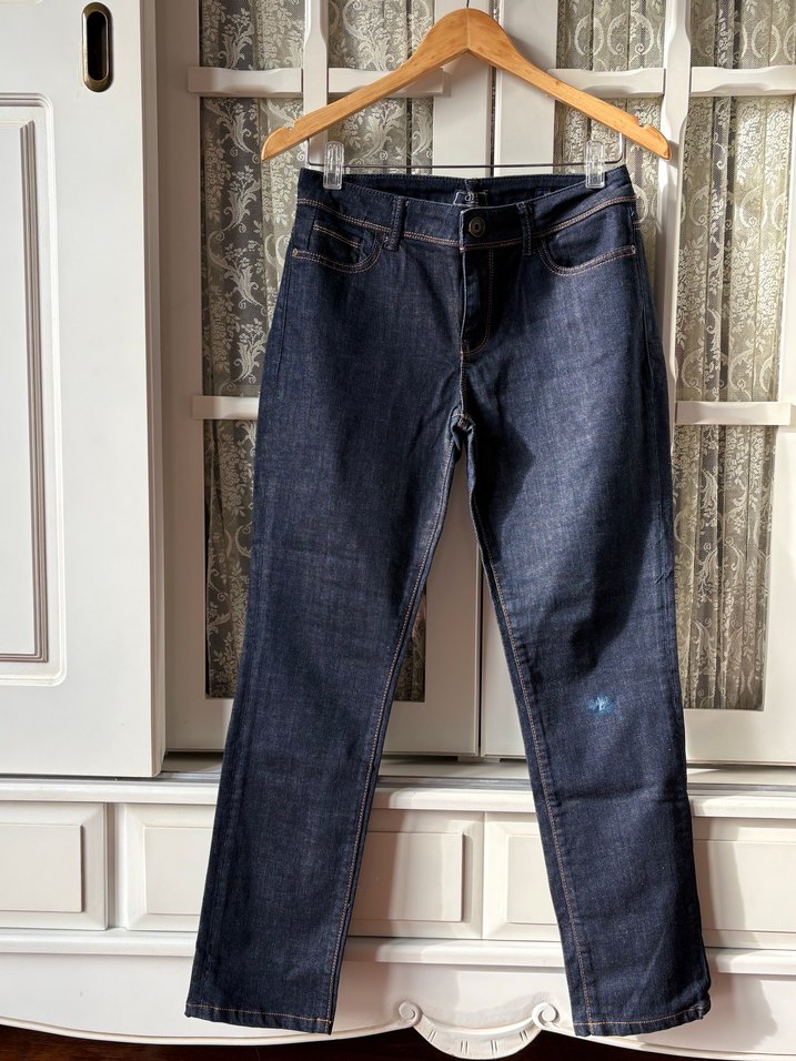 Guess Kadın Lacivert Denim Pantolon - Görsel 3