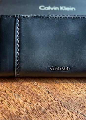 Calvin Klein Siyah Deri Cuzdan