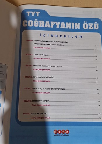 TYT Coğrafyanın Özü 9. Etap Soru Bankası - Görsel 2