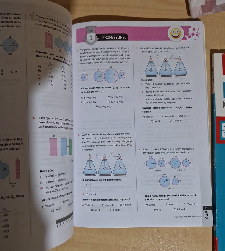 Çap yayınları Fizik Konu Anlatımlı Soru Bankası Seti - Görsel 2