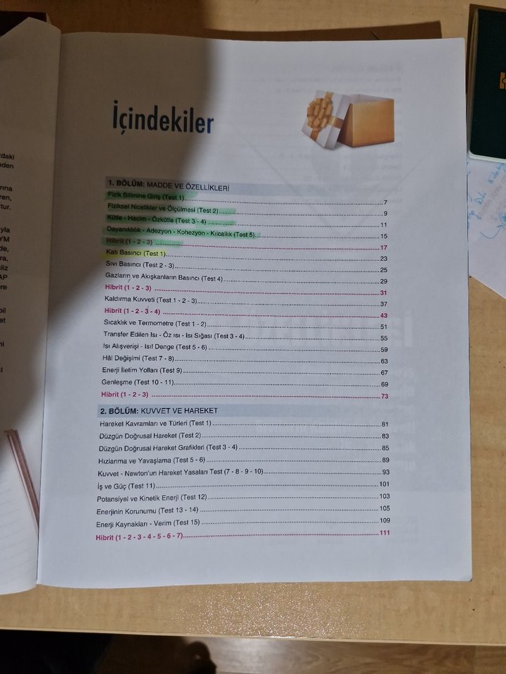 Çap yayınları AYT-TYT Hibrit soru bankası - Görsel 2