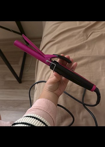 Pembe Saç Şekillendirici Maşa - Görsel 4