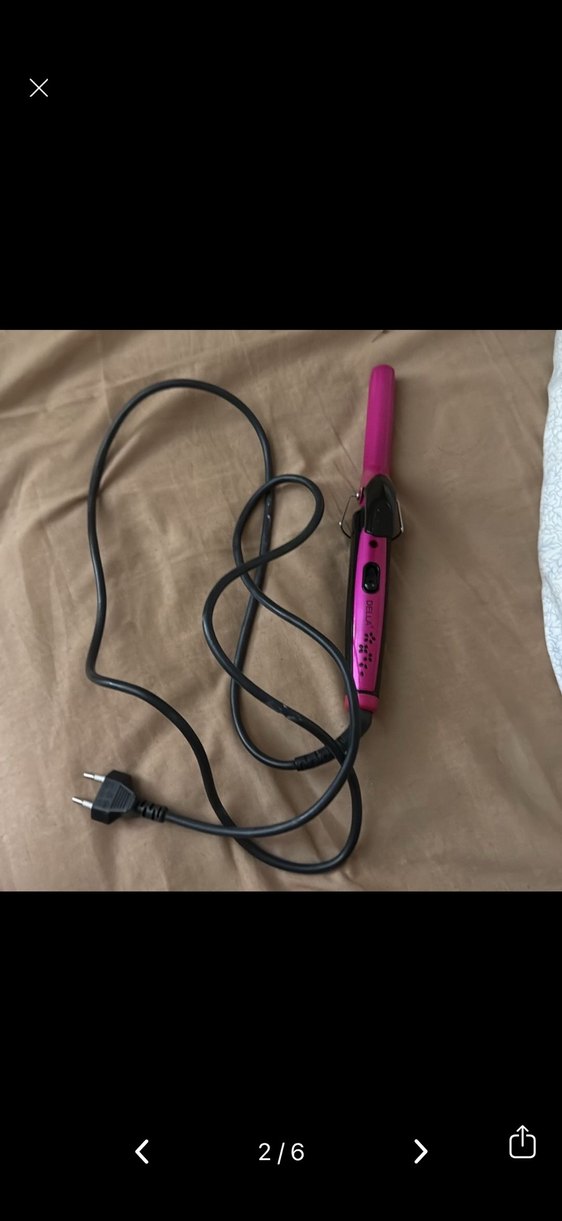 Pembe Saç Şekillendirici Maşa - Görsel 2