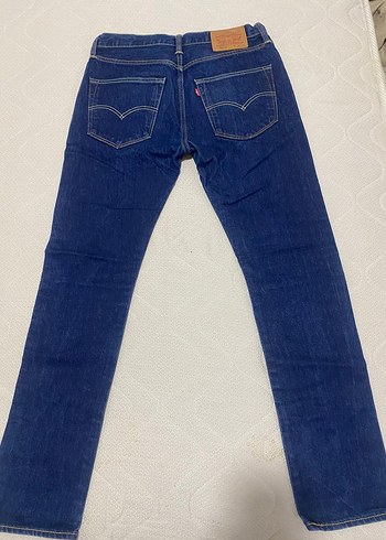Levi's 501S Erkek Mavi Denim Jean - Görsel 2