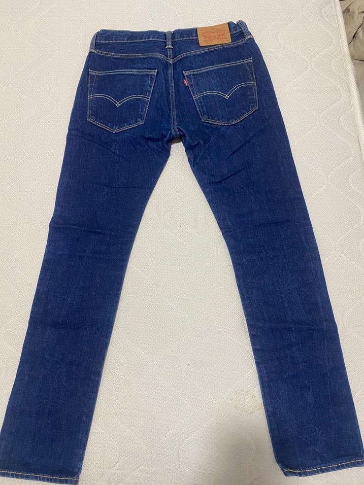 Levi's 501S Erkek Mavi Denim Jean - Görsel 2