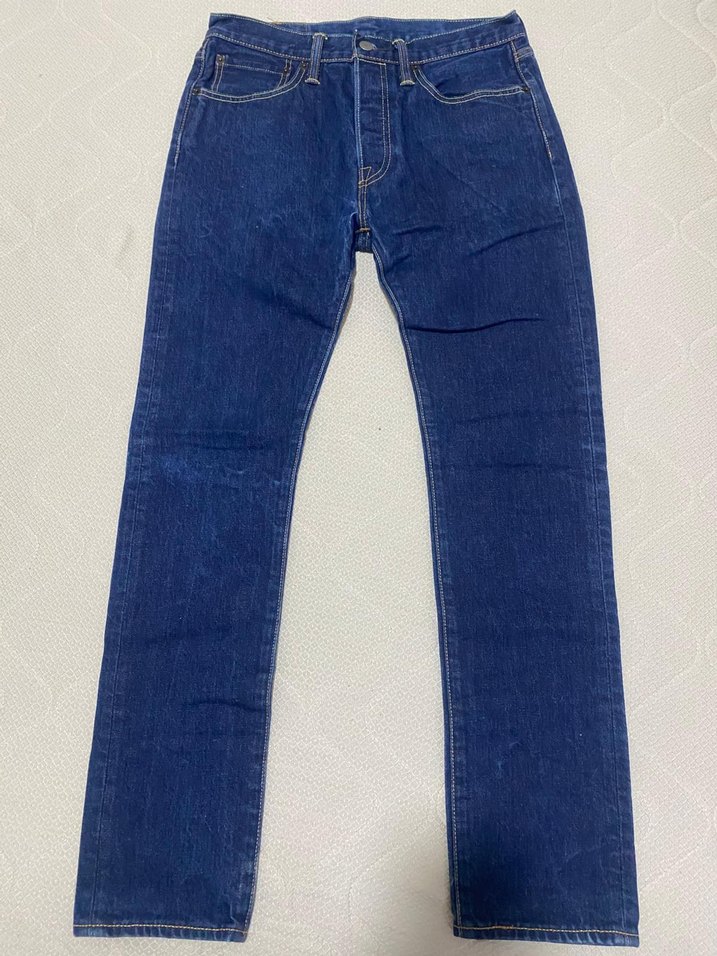 Levi's 501S Erkek Mavi Denim Jean - Görsel 3