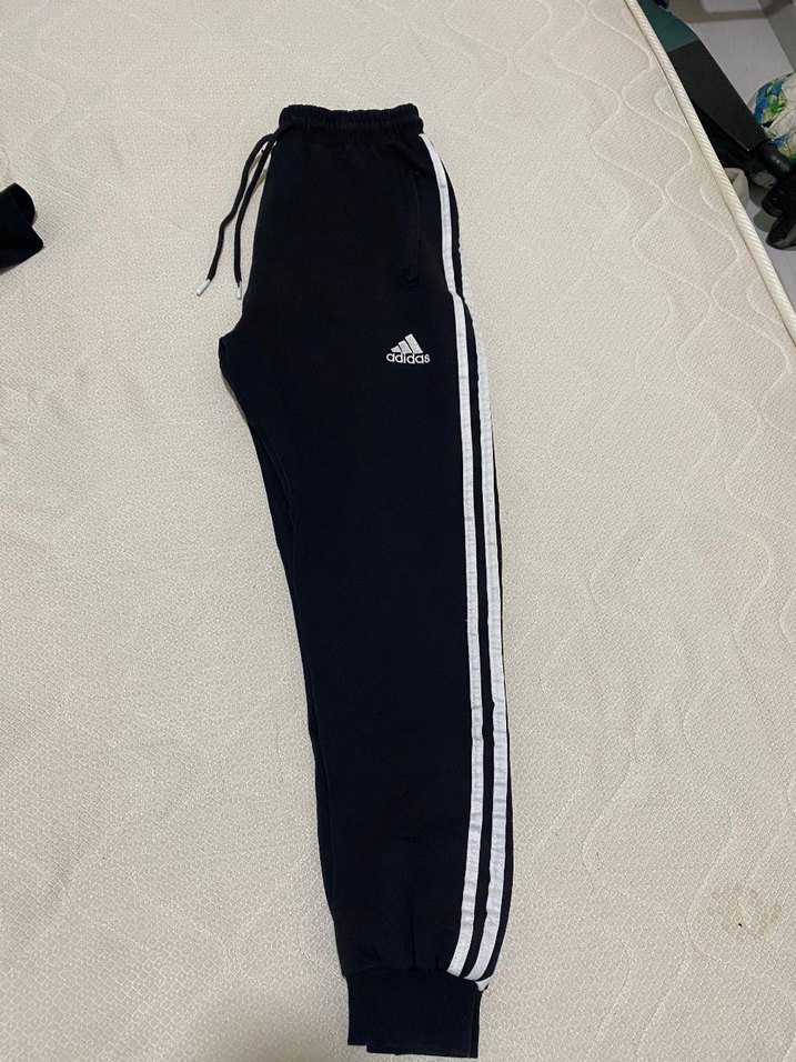 Siyah ipli Erkek Eşofman Altı - Görsel 2