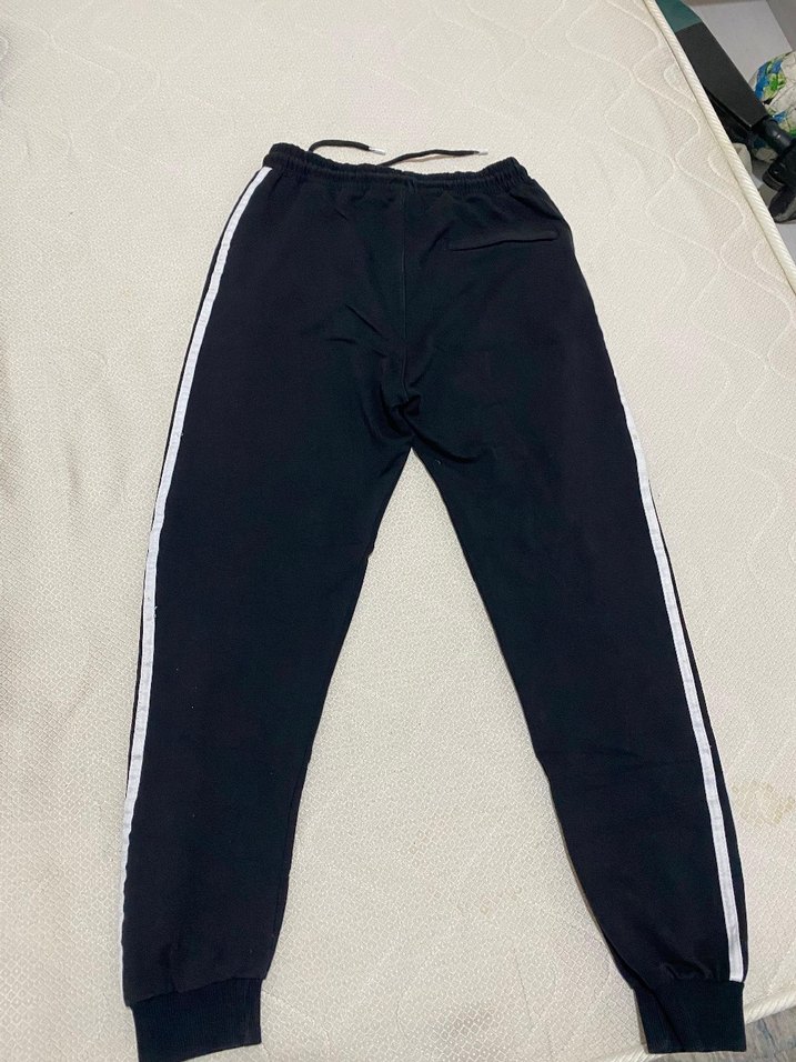 Siyah ipli Erkek Eşofman Altı - Görsel 5