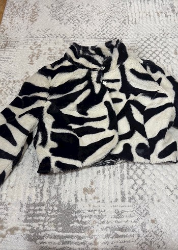 Codentry Zebra Desenli Kurk