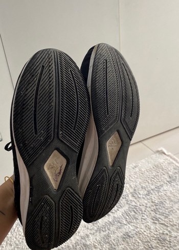 Siyah Gri Bağcıklı Spor Sneakers - Görsel 4